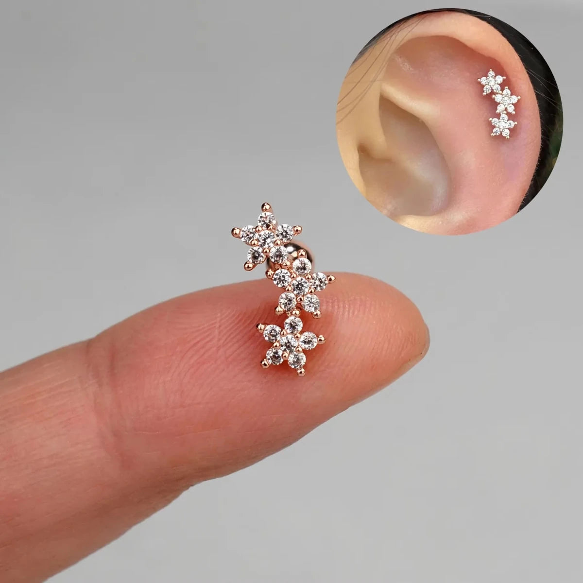 Adorable petite boucle d'oreille