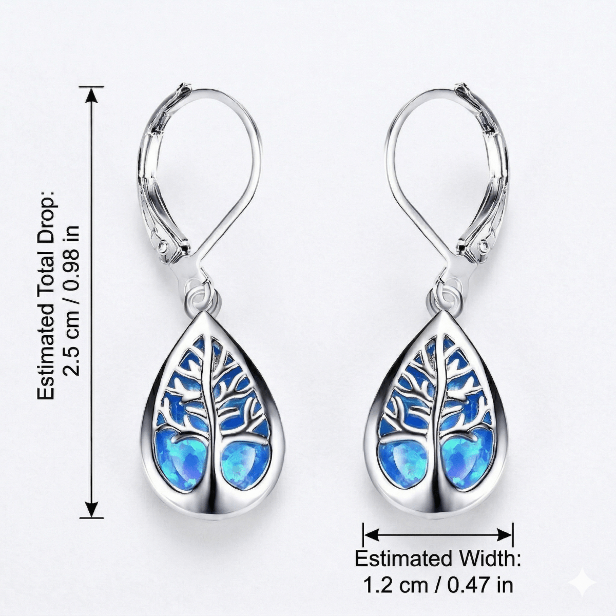 Boucles d'oreilles Arbre de Vie