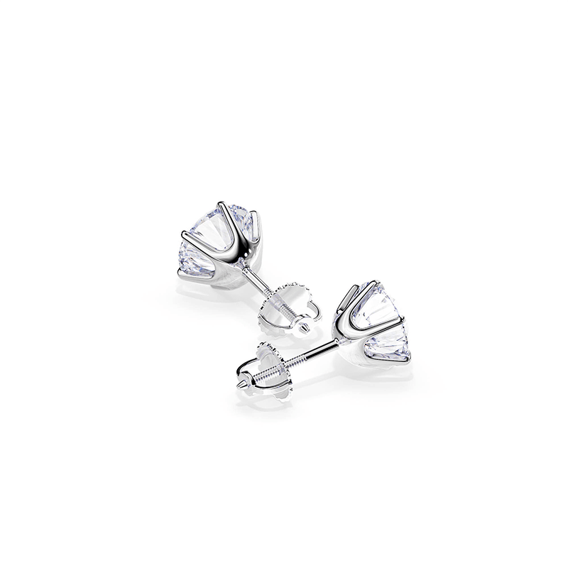 Boucles d'oreilles Chics Or Blanc Tera