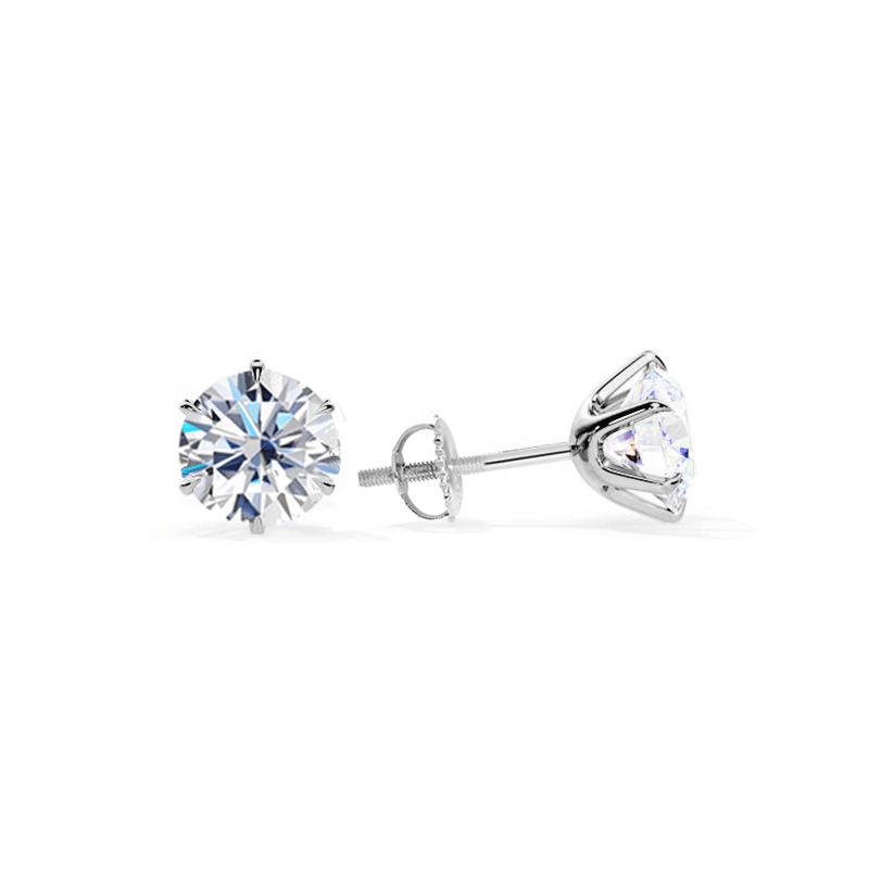 Boucles d'oreilles Chics Or Blanc Tera