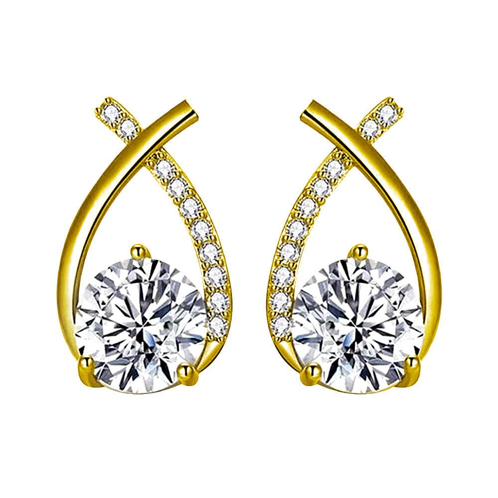 Boucles d'oreilles Dorées Arielle