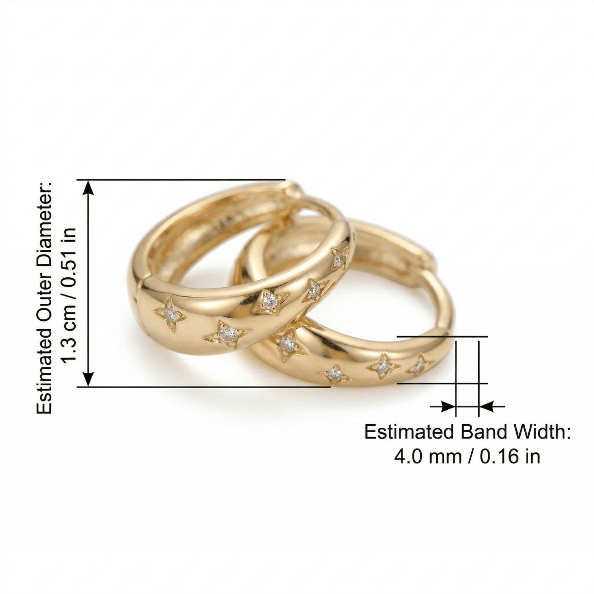 Boucles d'oreilles Or et Argent Luxueuses