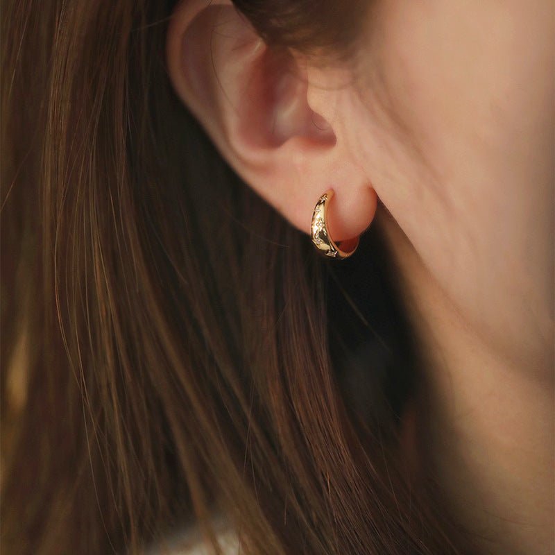 Boucles d'oreilles Or et Argent Luxueuses