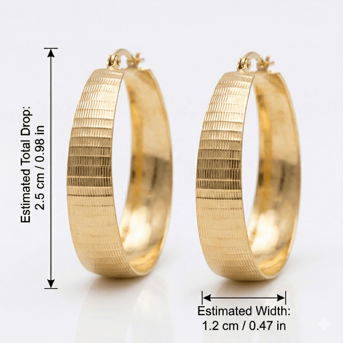 Boucles d'oreilles Or Luxe Sophistiquées