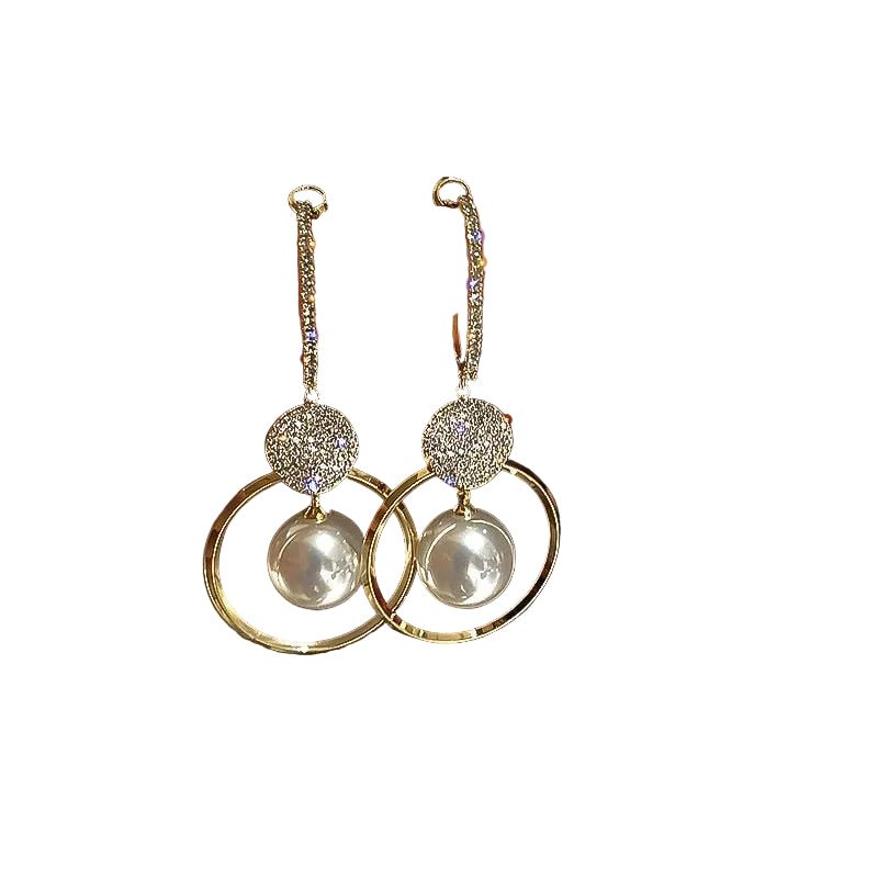 Boucles d'oreilles Perles de Culture Premium