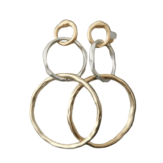 Créoles Or et Argent Vintage