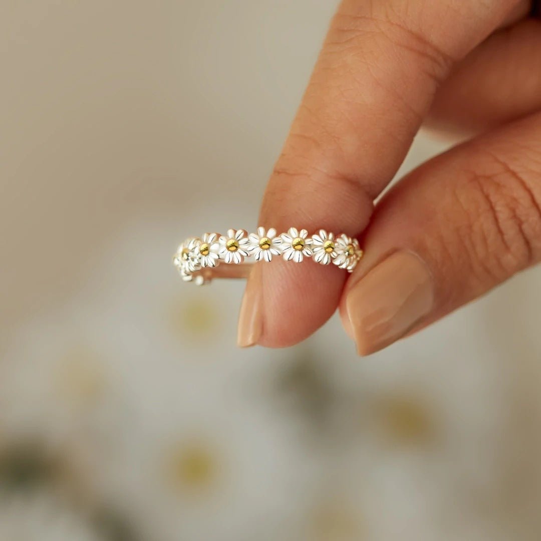 Garten - Bague fleur luxueuse