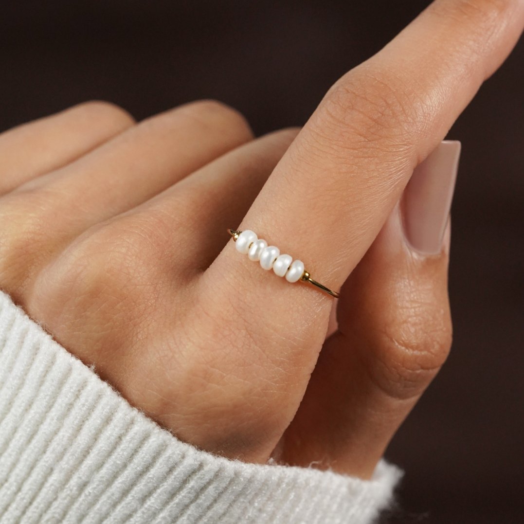 Grace - Bague perles d'eau douce