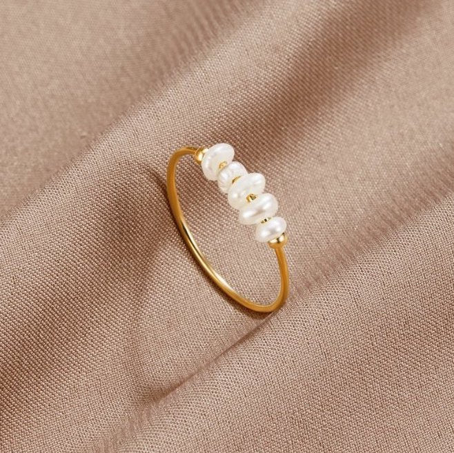 Grace - Bague perles d'eau douce