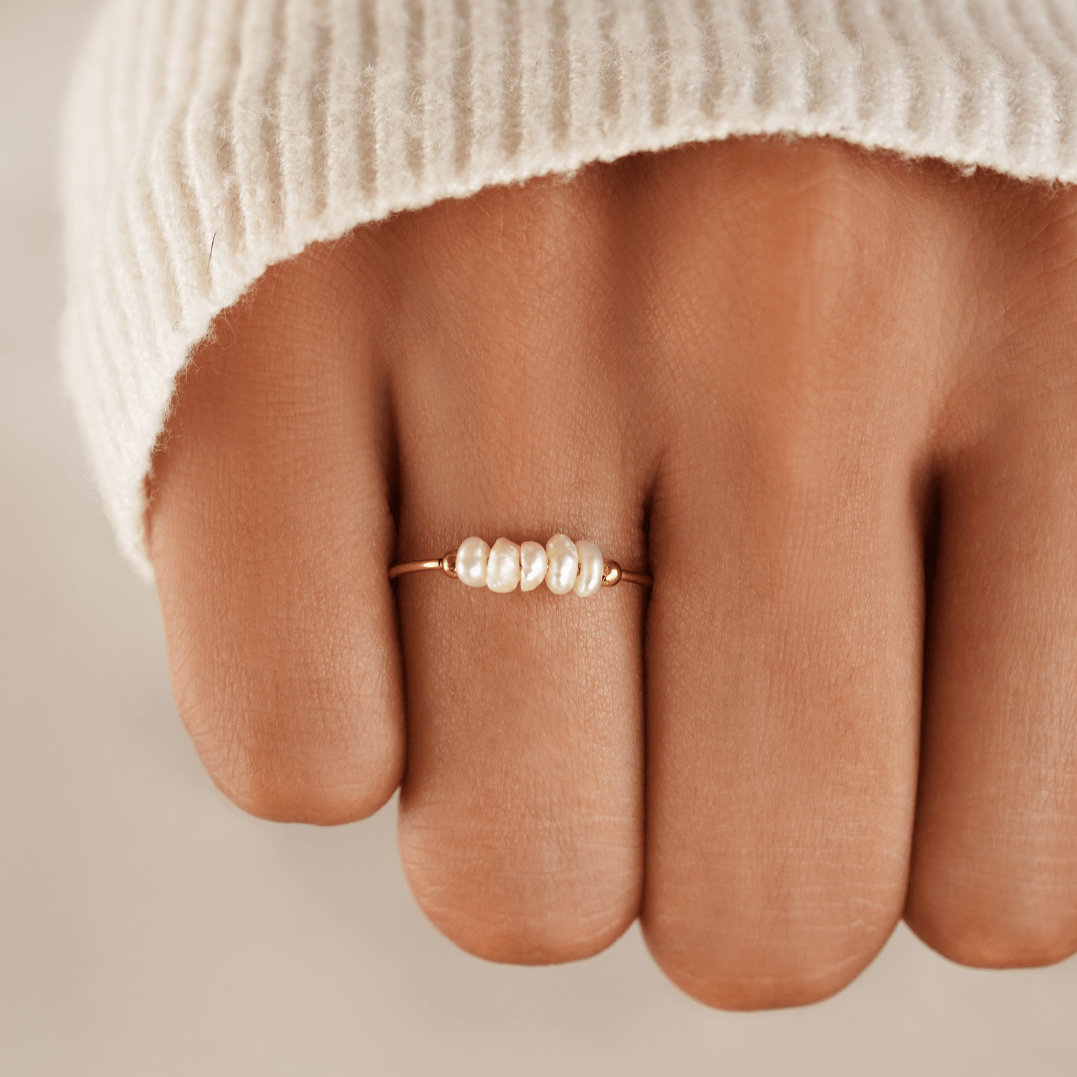 Grace - Bague perles d'eau douce