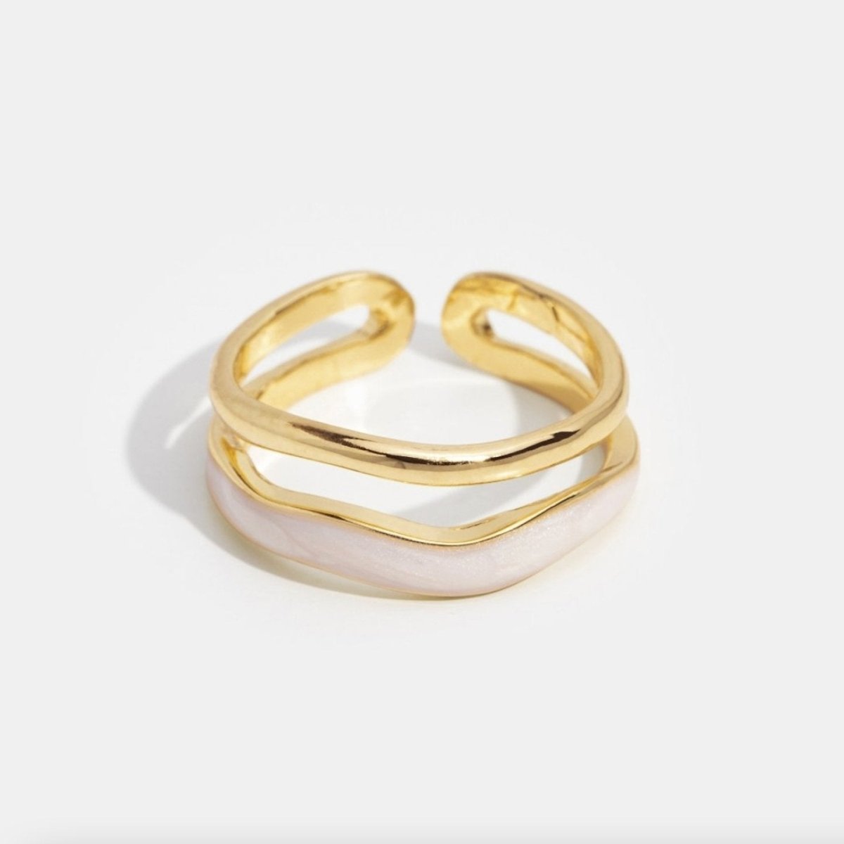 Hoffnung - Bague superposée