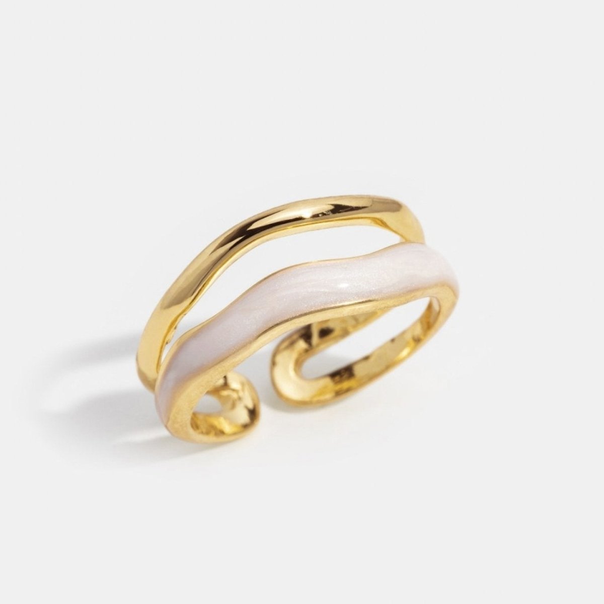 Hoffnung - Bague superposée
