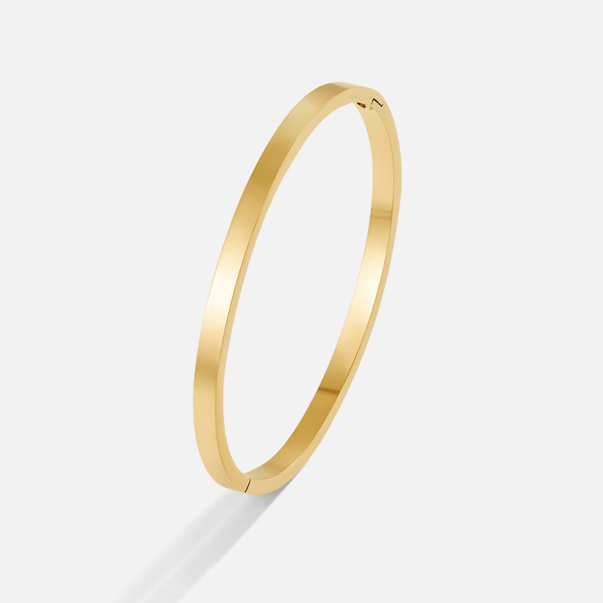 Lily Bracelet jonc doré