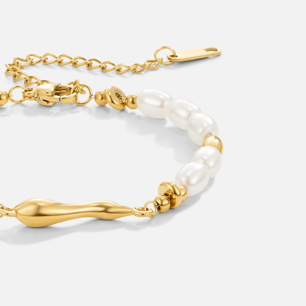 Lov Bracelet perles d'eau douce