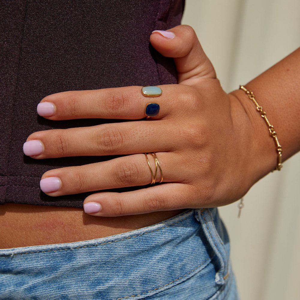 Pure - Bague enroulée unique