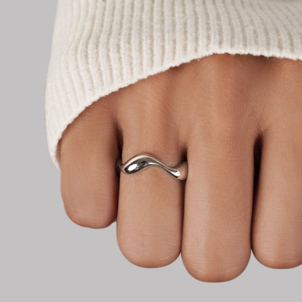 Waves - Bague minimaliste